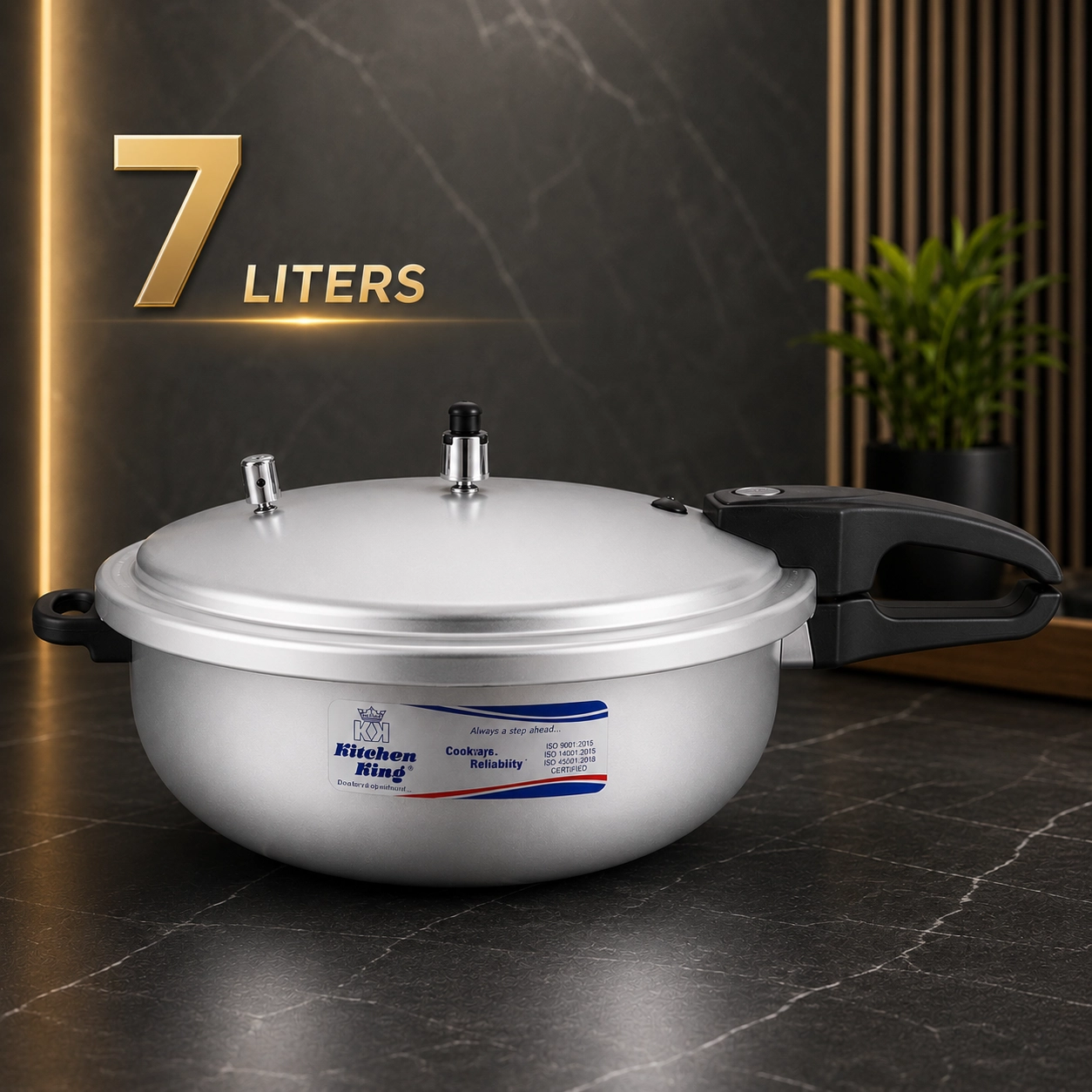 7 Liter Wok (Karahi) Cooker by Kitchen King